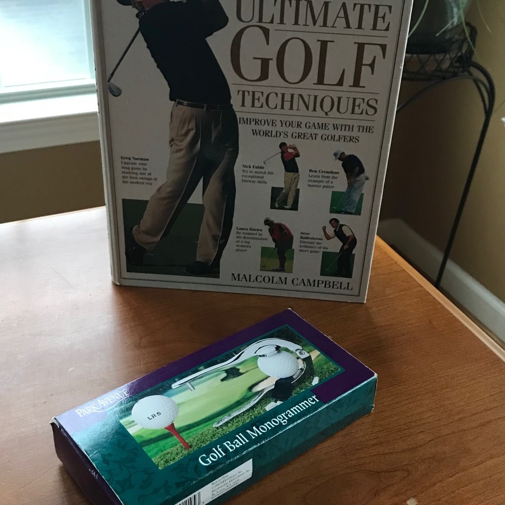 NWOT Park Avenue Golf Ball Monogrammer